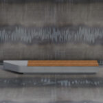 Betónová uličná lavička Urban 410 cm - Image 7