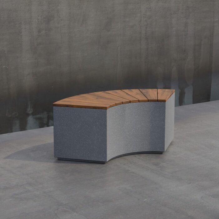 Betonová uličná lavička/kvetináč Modul - Image 7