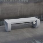 Betonová lavička Sevilla pre záhradu - Image 5