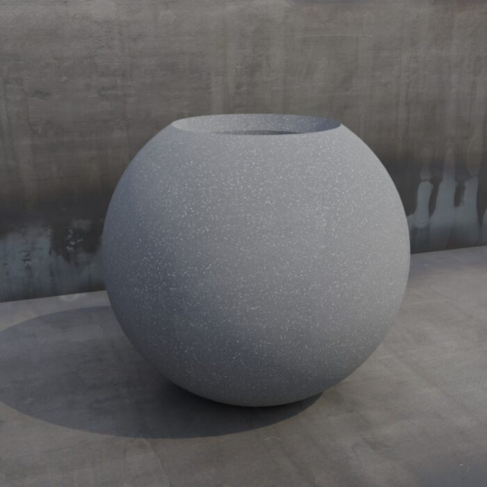Vonkajší betónový kvetináč Sfera L - Image 5
