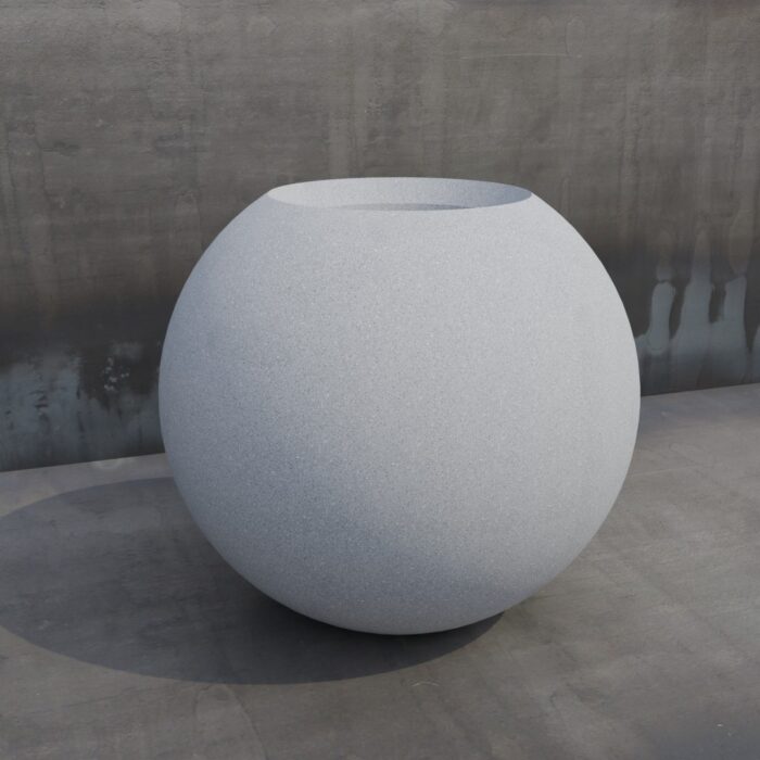 Vonkajší betónový kvetináč Sfera L - Image 4