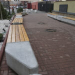 Betónová uličná lavička Urban 290 cm - Image 5