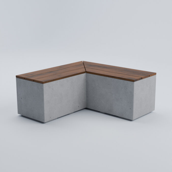 Betonová lavička Lisabon A2XL - Image 1