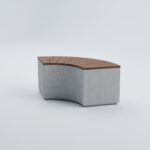 Betonová uličná lavička/kvetináč Modul - Image 6