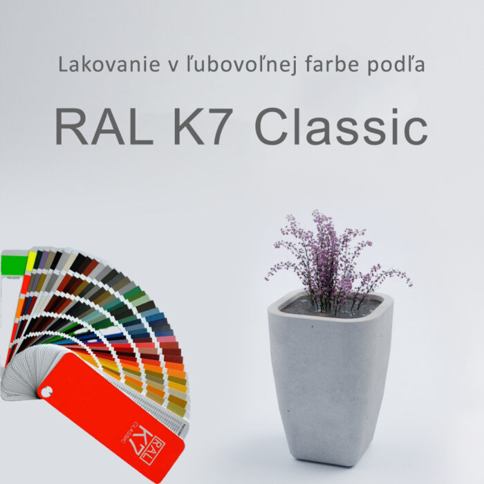 Vonkajší betónový kvetináč Faro S - Image 5