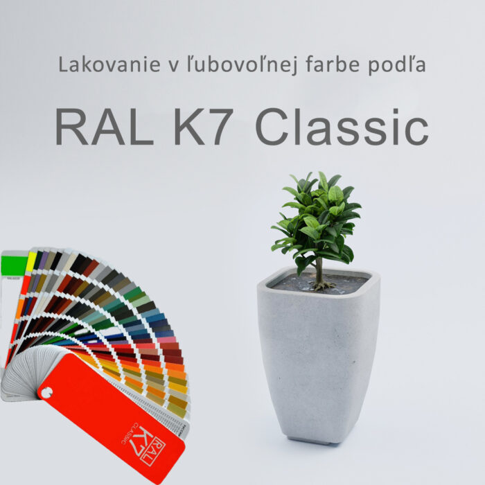 Vonkajší betónový kvetináč Faro L - Image 5