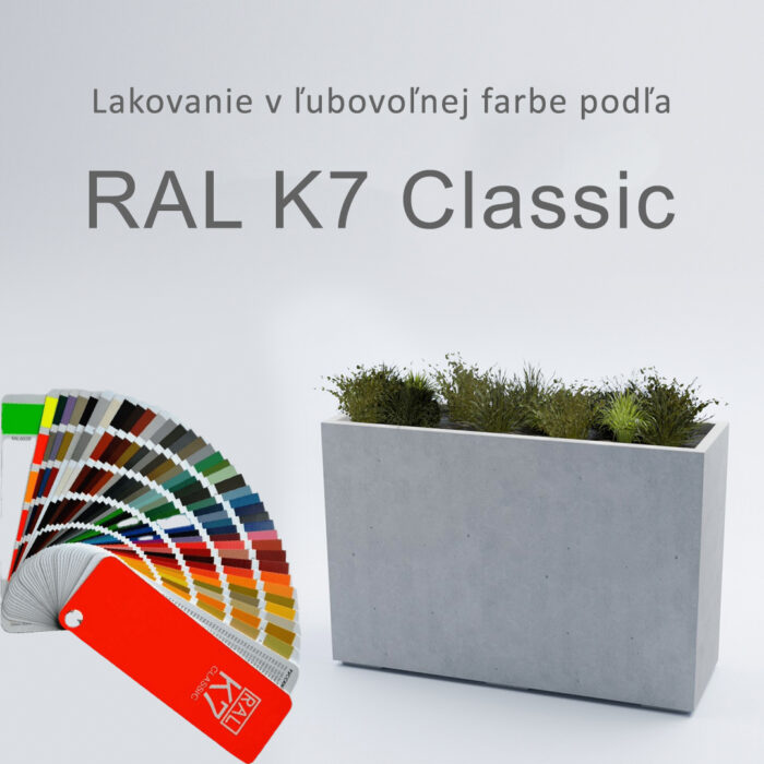 Vonkajší betónový kvetináč Lazio - Image 4