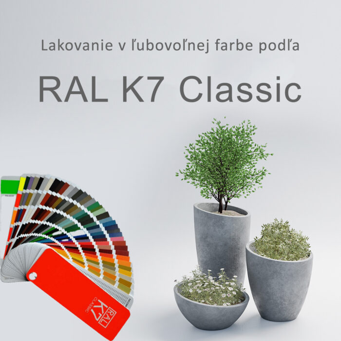 Vonkajší betónový kvetináč Milano S - Image 10