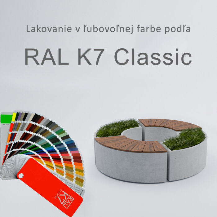 Betonová uličná lavička/kvetináč Modul - Image 11