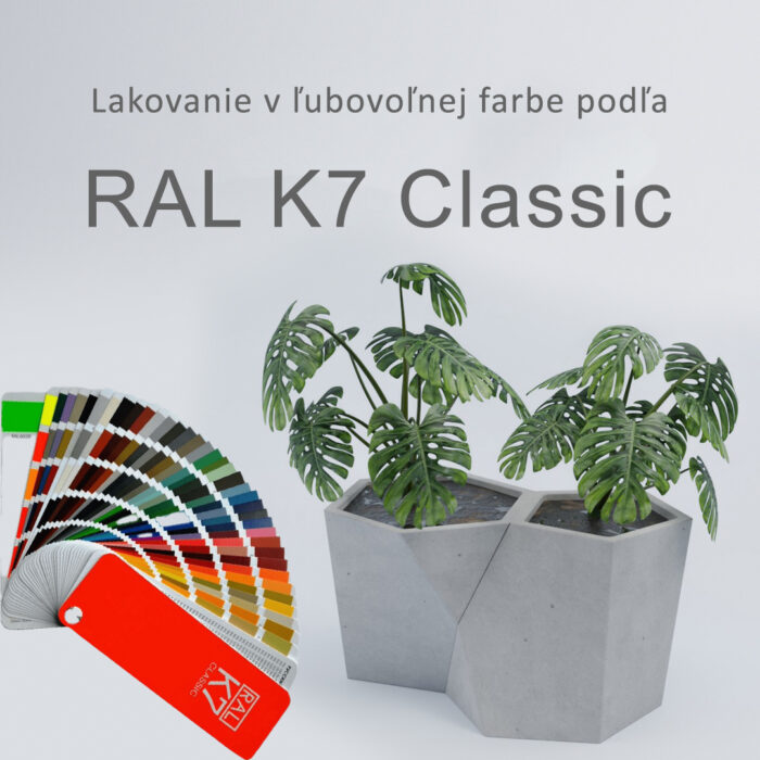 Vonkajší betónový kvetináč Niko - Image 7