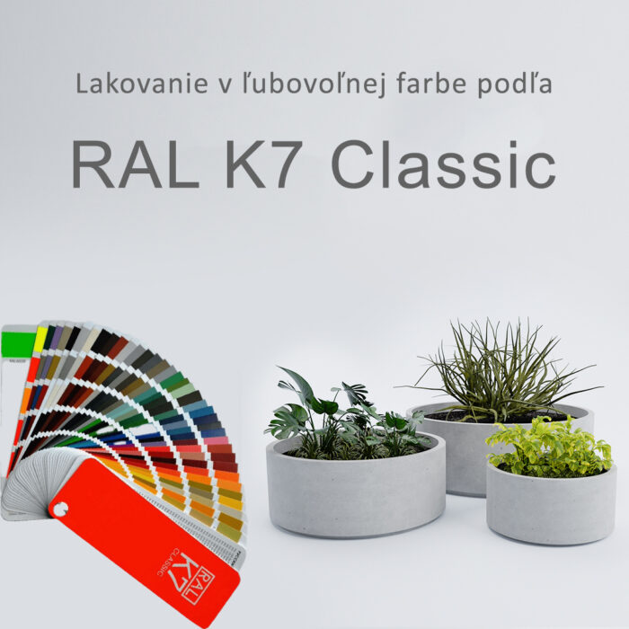 Vonkajší betónový kvetináč Palermo S - Image 6