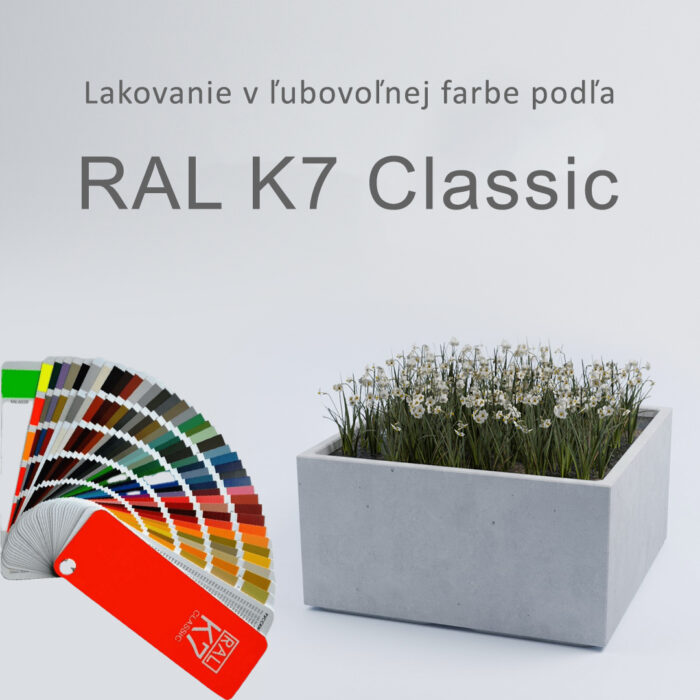 Vonkajší betónový kvetináč Toscana - Image 2