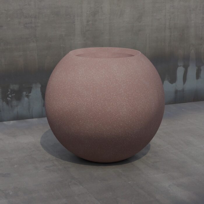 Vonkajší betónový kvetináč Sfera L - Image 6