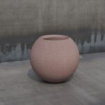 Vonkajší betónový kvetináč Sfera M - Image 7