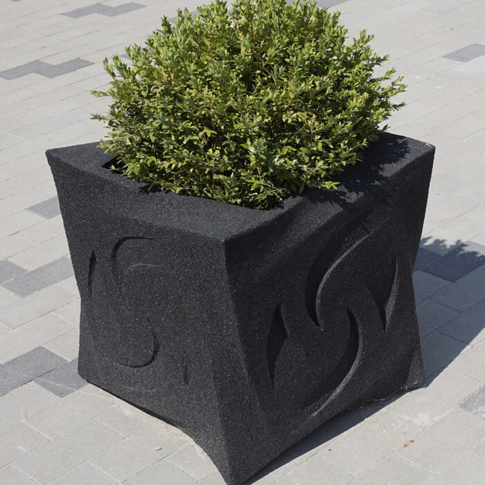 Vonkajší betónový kvetináč Mira - Image 4